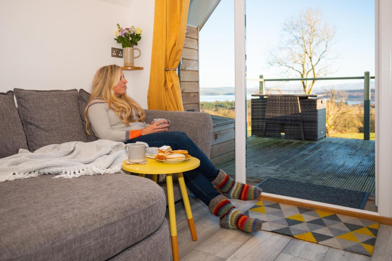 Bonnie Barns - Adults Only Luxury Lodges With Hot Tubs Luss Extérieur photo
