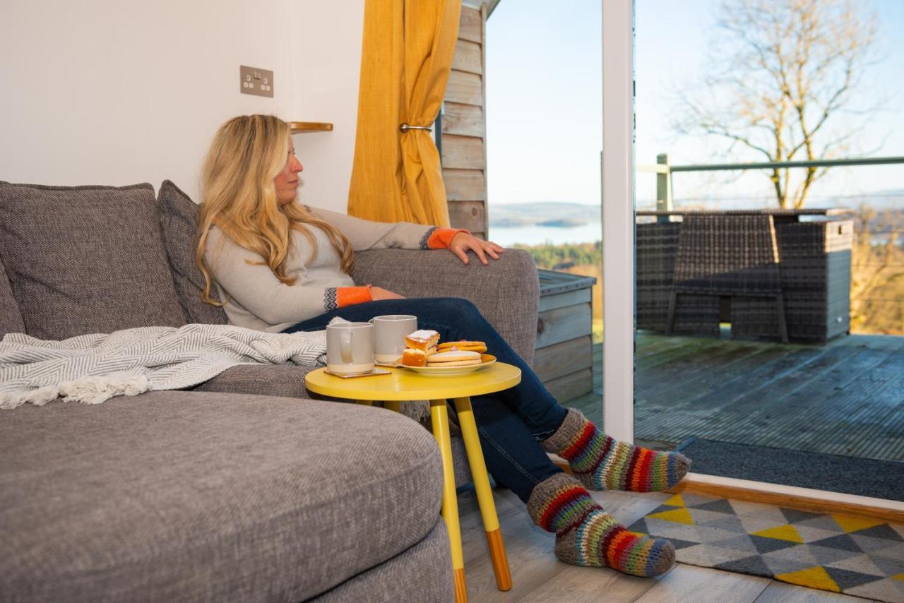 Bonnie Barns - Adults Only Luxury Lodges With Hot Tubs Luss Extérieur photo