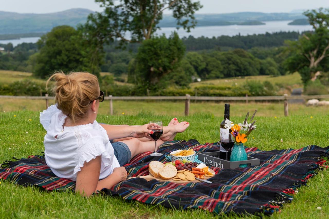 Bonnie Barns - Adults Only Luxury Lodges With Hot Tubs Luss Extérieur photo