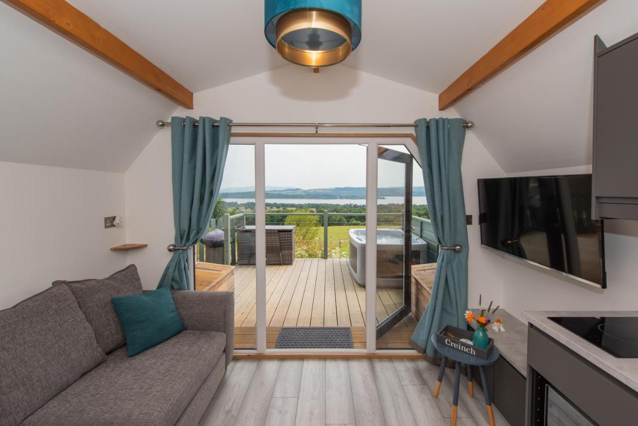 Bonnie Barns - Adults Only Luxury Lodges With Hot Tubs Luss Extérieur photo